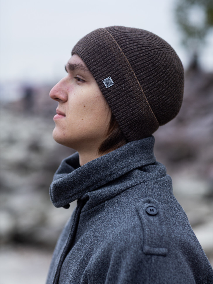 Шапка мужская 12271 MARHATTER кофе (57-59)