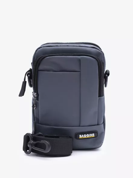 Сумка мужская Baggins 61039 серая Сумка мужская Baggins 61039 серая