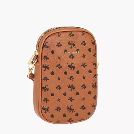 Сумка женская David Jones 6747 brown Сумка женская David Jones 6747 brown