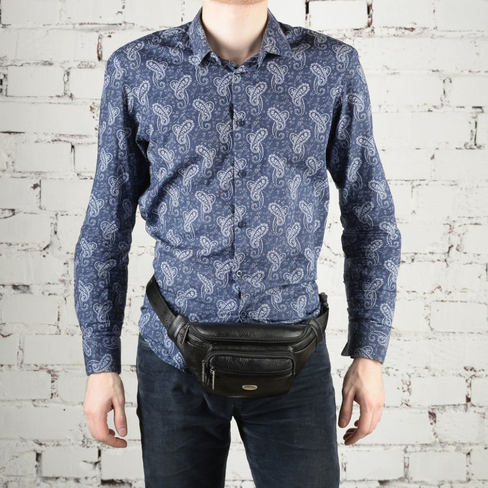 Сумка на пояс Cheer Soul 7206 коричневая