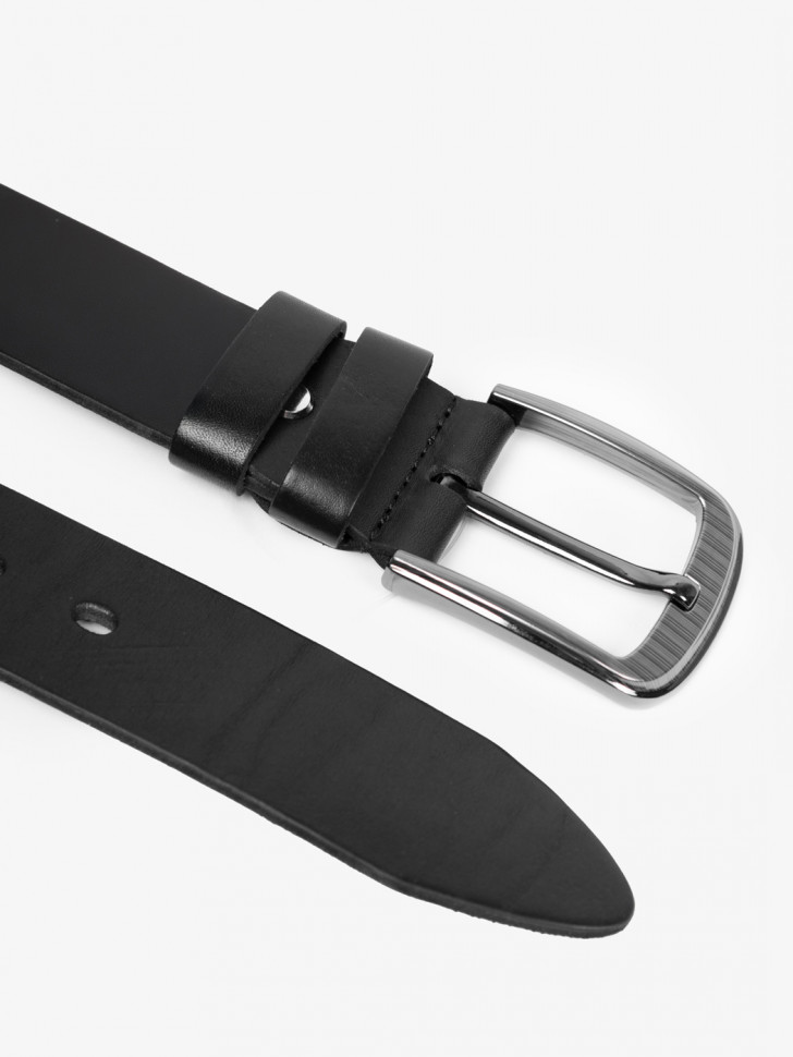 Ремень мужской Remart №40 черный гладкий