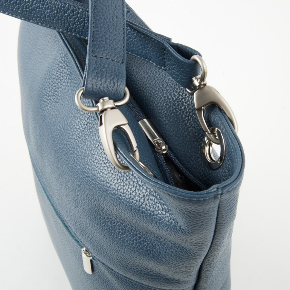 Сумка женская Модерато 02/1 светло-серая флотер