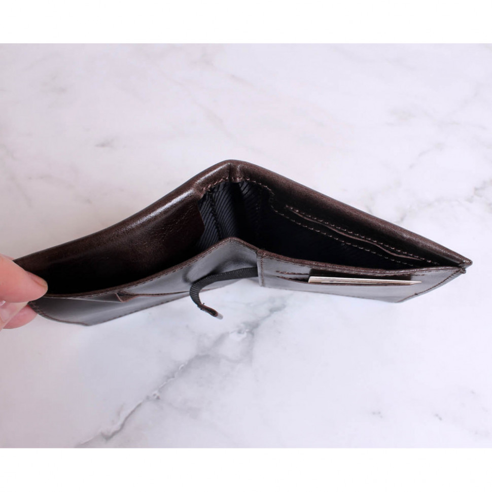 Портмоне мужское ПМ-432-1921 "Traveler" шоколад