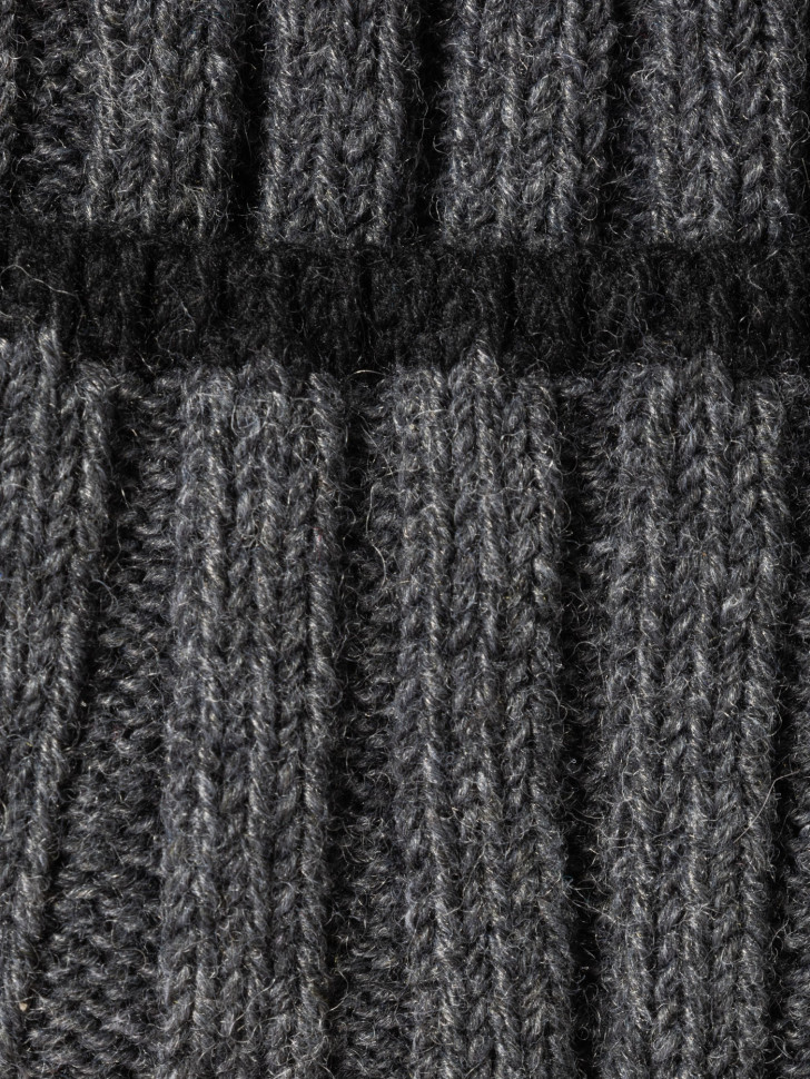 Ушанка мужская 13342/5 MARHATTER тёмно-серая (57-59)