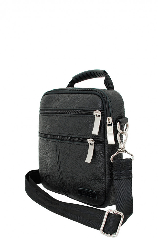 Сумка мужская Protege, Ц-293 - чёрный флотер