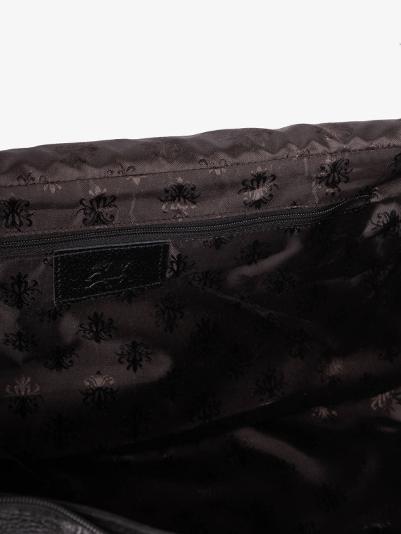 Сумка дорожная из кожи Maxsimo Tarnavsky, 1097 черная Сумка дорожная из кожи Maxsimo Tarnavsky, 1097 черная