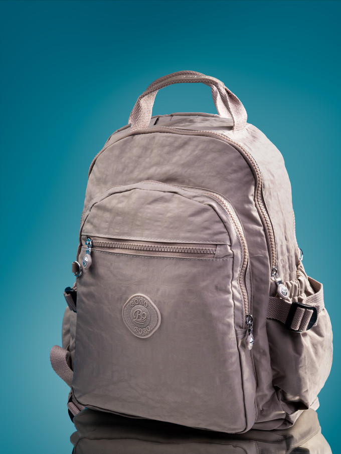 Рюкзак городской  Bobo 5806-6 тёмно-бежевый Рюкзак городской  Bobo 5806-6 тёмно-бежевый