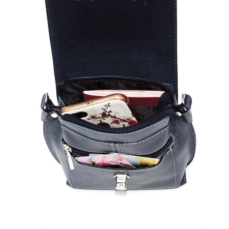 Сумка женская Natalia Kalinovskaya, С76т "Алена" синяя