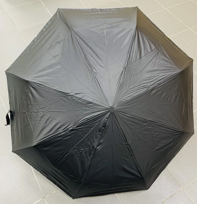 Зонт женский Arman Umbrella 555, полный автомат, чёрно-белый, двухсторонний