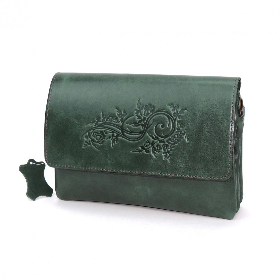 Сумка женская Natalia Kalinovskaya, «Гринли» растение зеленая