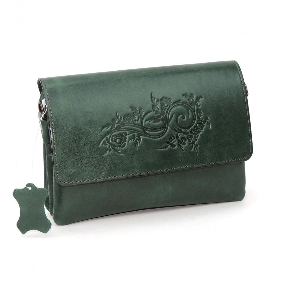 Сумка женская Natalia Kalinovskaya, «Гринли» растение зеленая