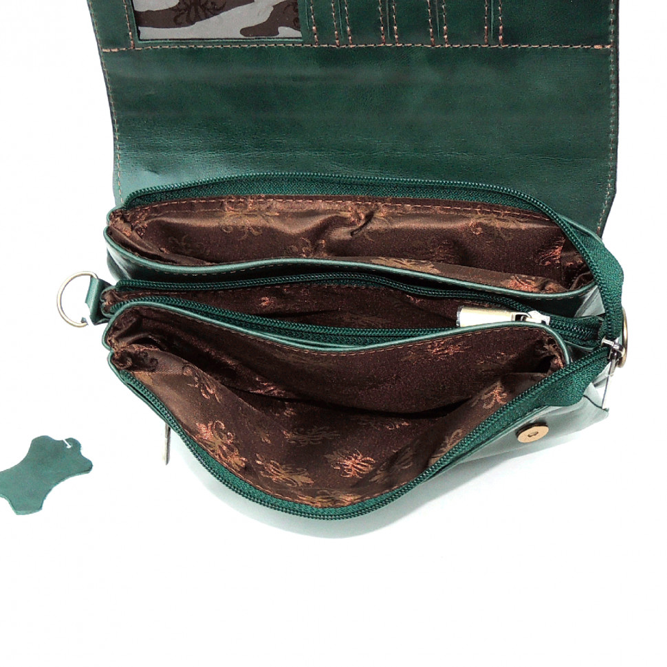 Сумка женская Natalia Kalinovskaya, «Гринли» растение зеленая