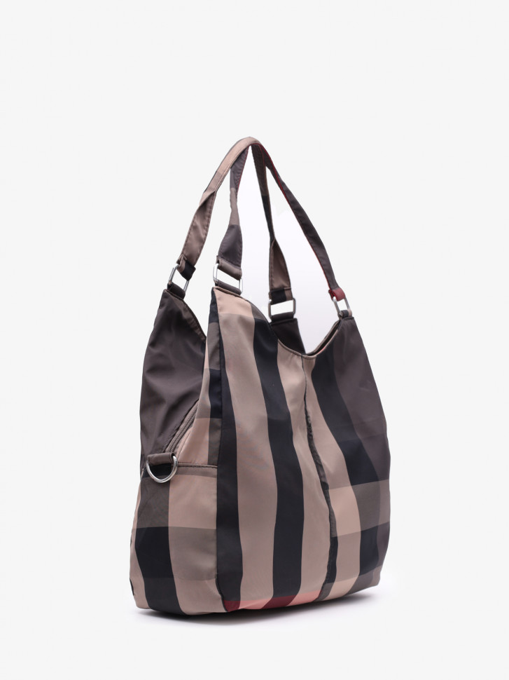 Сумка женская Runyi 08 серая клетка