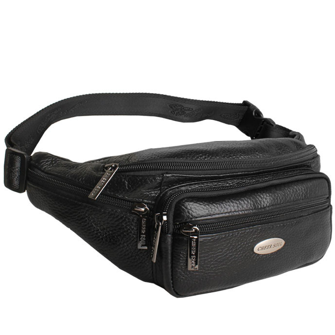 Сумка на пояс Cheer Soul 7211 чёрная Сумка на пояс Cheer Soul 7211 чёрная