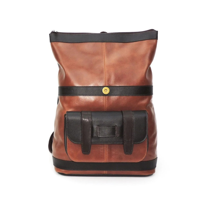 Сумка-рюкзак Natalia Kalinovskaya 54.602 Джойс рыжий/коричневый гладкая Сумка-рюкзак Natalia Kalinovskaya 54.602 Джойс рыжий/коричневый гладкая