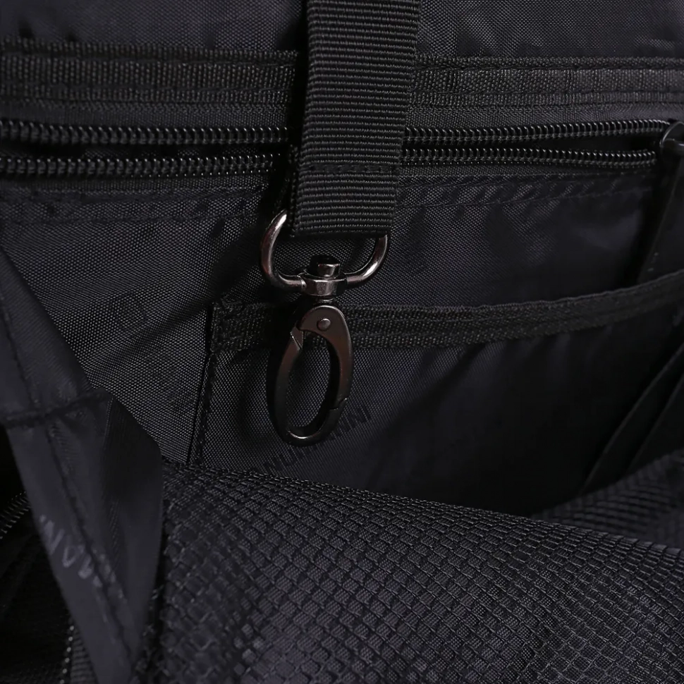 Мужская сумка раздвижная из текстиля Numanni 882 чёрная