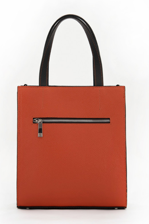 Сумка Protege Ц-554 тыква/бежевый/коричневый флотер