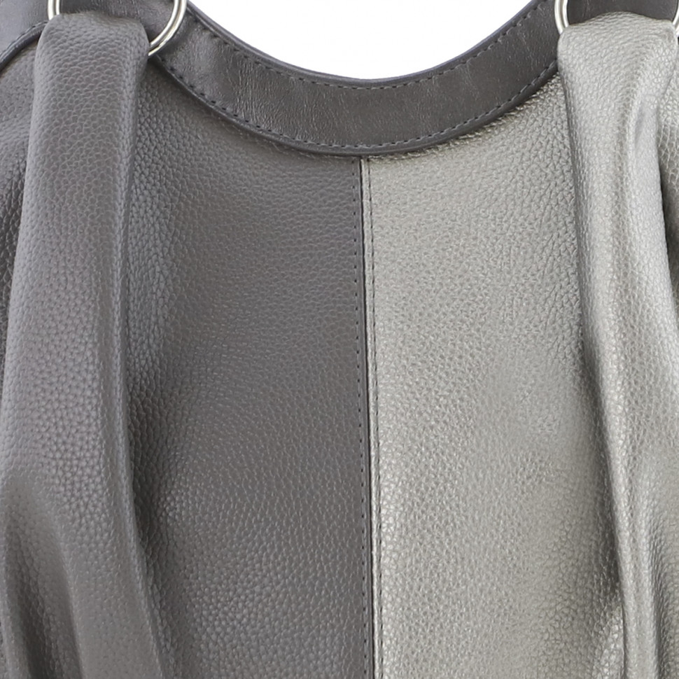 Сумка Оливи, 260 серая/серебристая