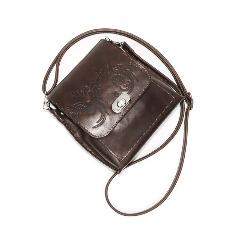 Сумка женская Natalia Kalinovskaya 76п.621  Лаура коричневая