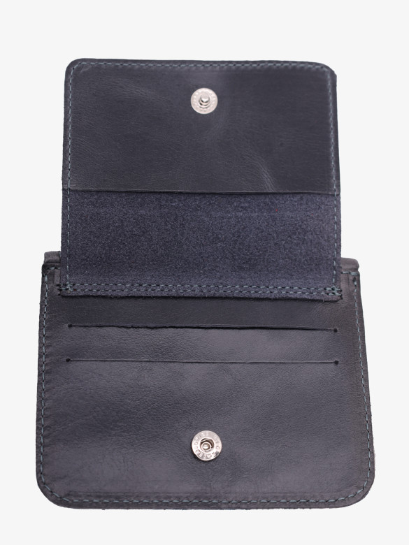 Картхолдер-монетница П-801ft-1940/102 синий Картхолдер-монетница П-801ft-1940/102 синий