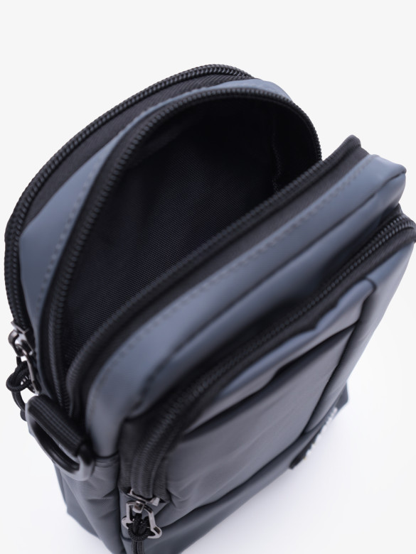 Сумка мужская Baggins 61039 серая Сумка мужская Baggins 61039 серая