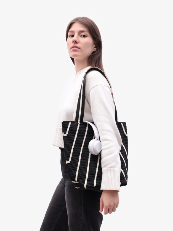 Шоппер Triangle черный