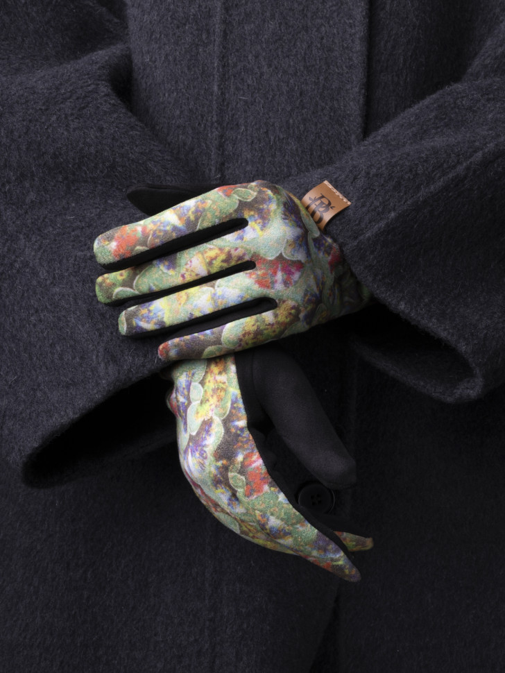 Перчатки женские Ангел 111-30 цветочные поля