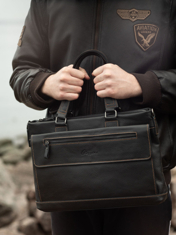 Сумка мужская Maxsimo Tarnavsky 1075 черная Сумка мужская Maxsimo Tarnavsky 1075 черная