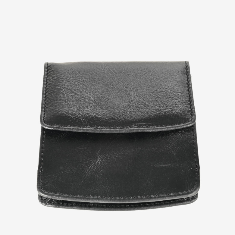 Портмоне женское 02-278-0913 чёрное лак