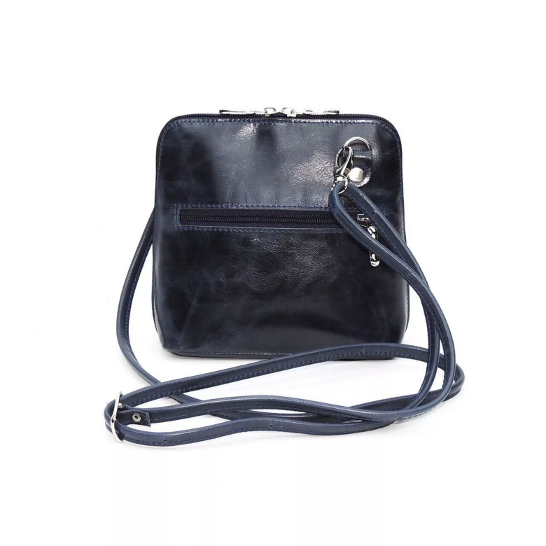 Женская кожаная сумка Natalia Kalinovskaya С83п "Уна" синяя