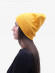 Шапка женская 1120-1 горчица