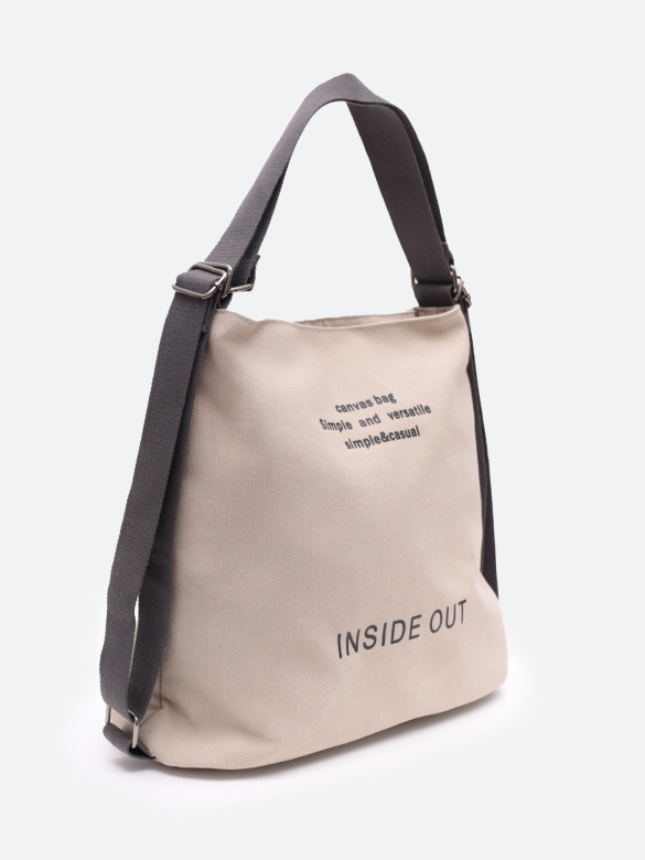 Сумка-рюкзак LanShaWan 761 белая Сумка-рюкзак LanShaWan 761 белая