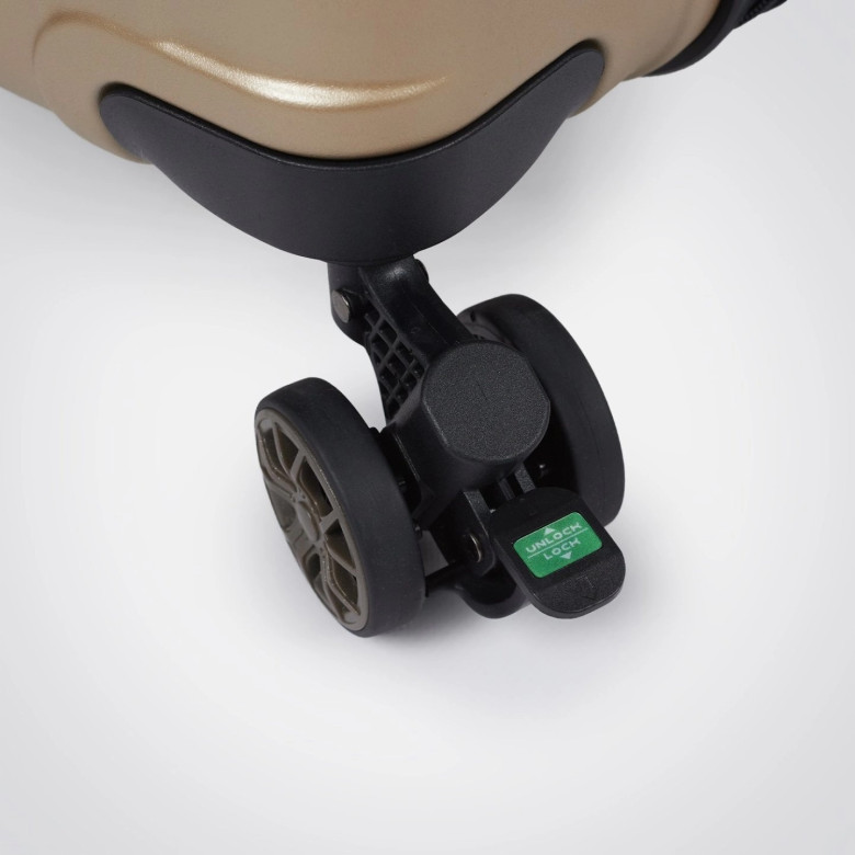 Чемодан Eberhart Phantom 15P-004 4 колеса золото