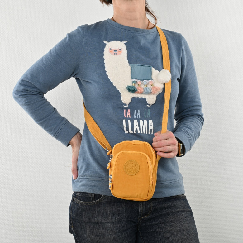 Сумка женская Bobo 3602 жёлтая Сумка женская Bobo 3602 жёлтая