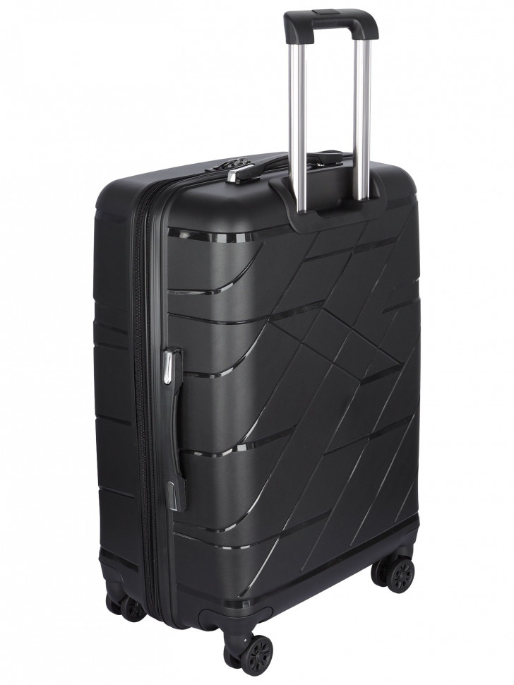 Чемодан RION+ 464 черный 24"