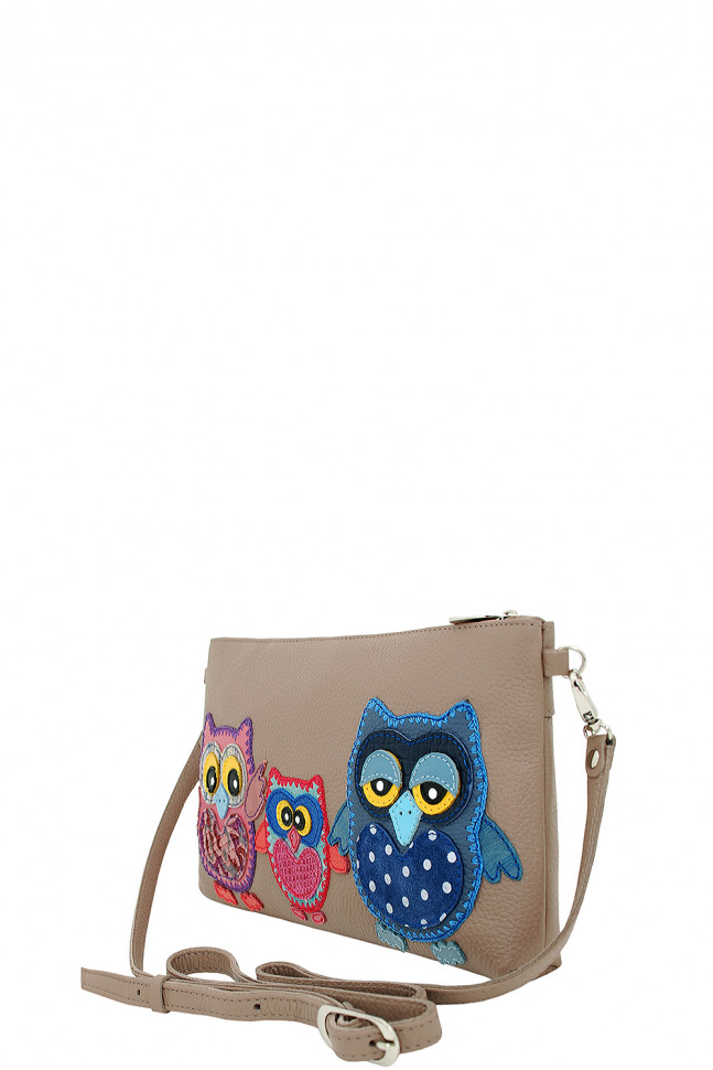 Сумка женская Protege, 251 "Совята" капучино