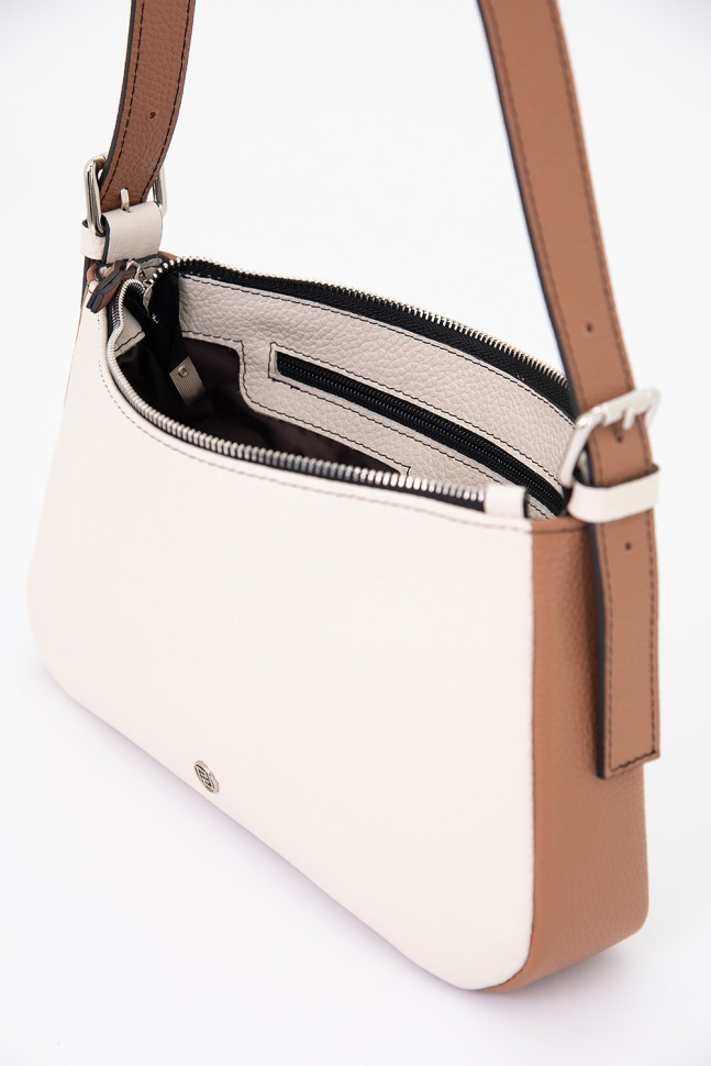 Сумка Protege Ц-549/2 бежевый/кэмел флотер