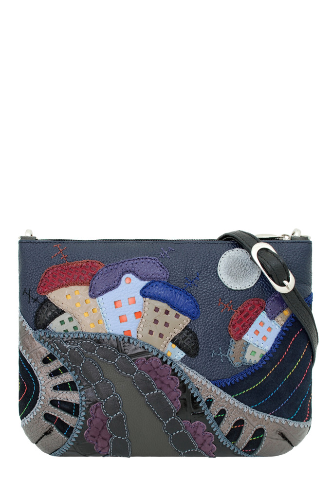 Сумка женская Protege, ДС-261-220 Город №27 чёрная Сумка женская Protege, ДС-261-220 Город №27 чёрная