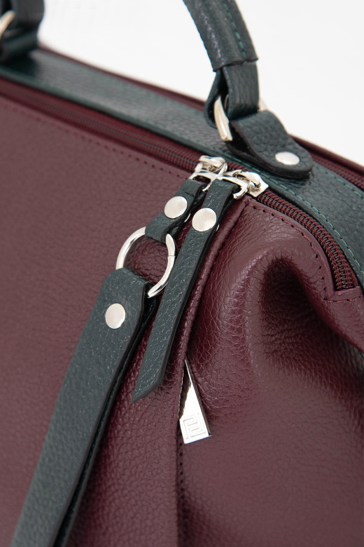 Сумка Protege Ц-556 черный/капучино флотер Сумка Protege Ц-556 черный/капучино флотер