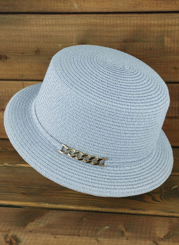 Шляпа женская FIJI29, 50299 голубая Шляпа женская FIJI29, 50299 голубая