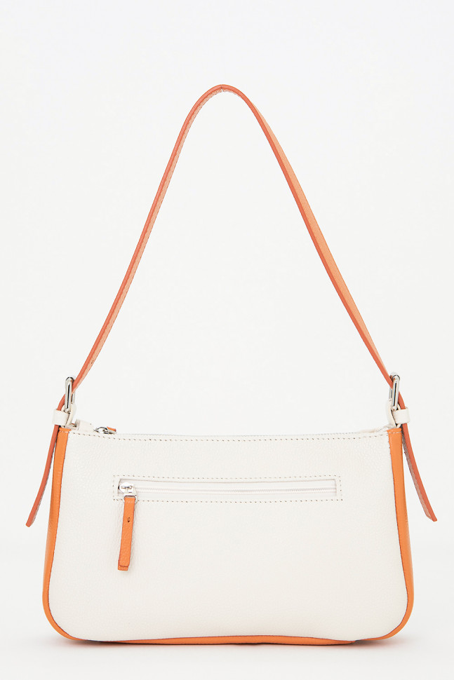 Сумка Protege Ц-549/2 бежевый/оранж флотер