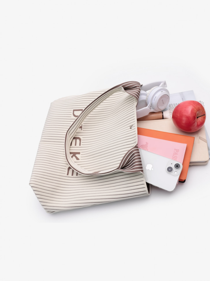 Шоппер Dieke молочный