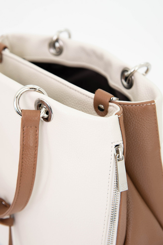 Сумка Protege Ц-397 бежевый/кэмел флотер