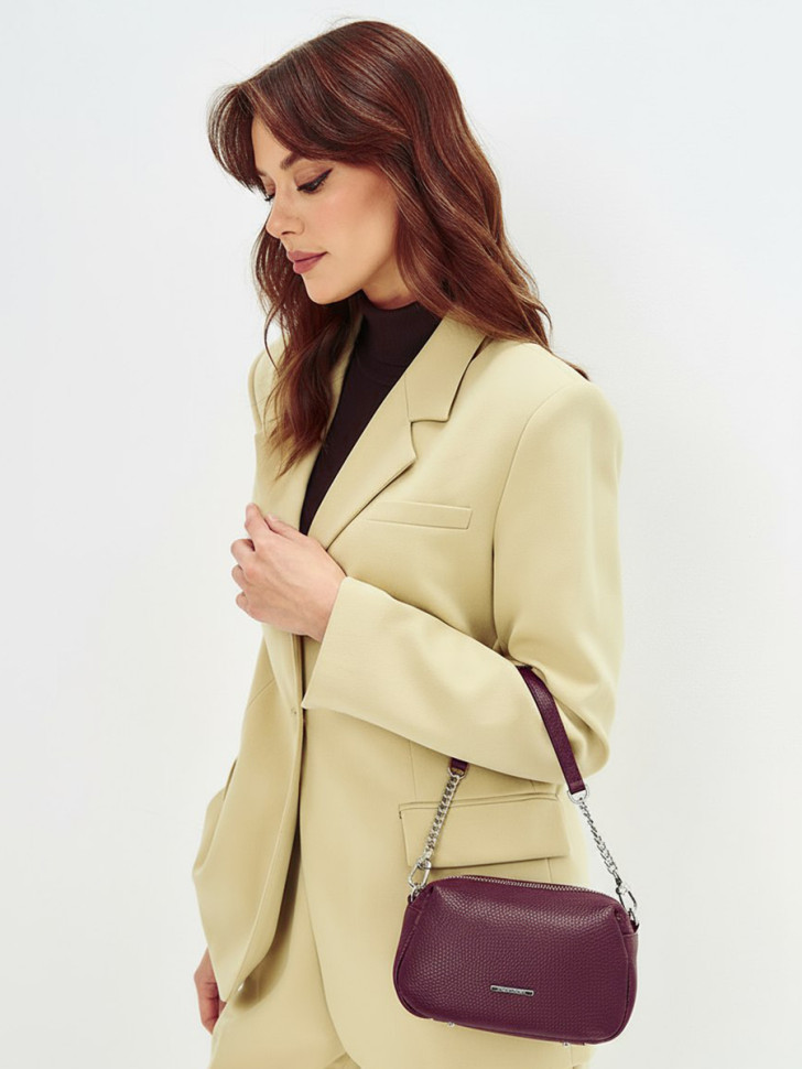 Сумка FIATO 2852 вителло бордо Сумка FIATO 2852 вителло бордо