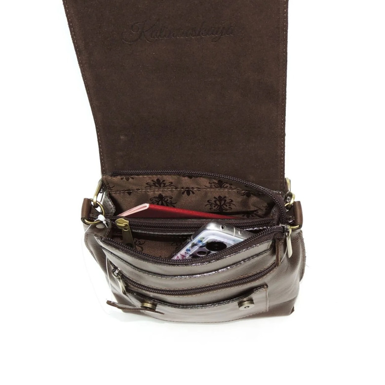 Сумка женская Natalia Kalinovskaya С86т.622 «Флай» коричневая