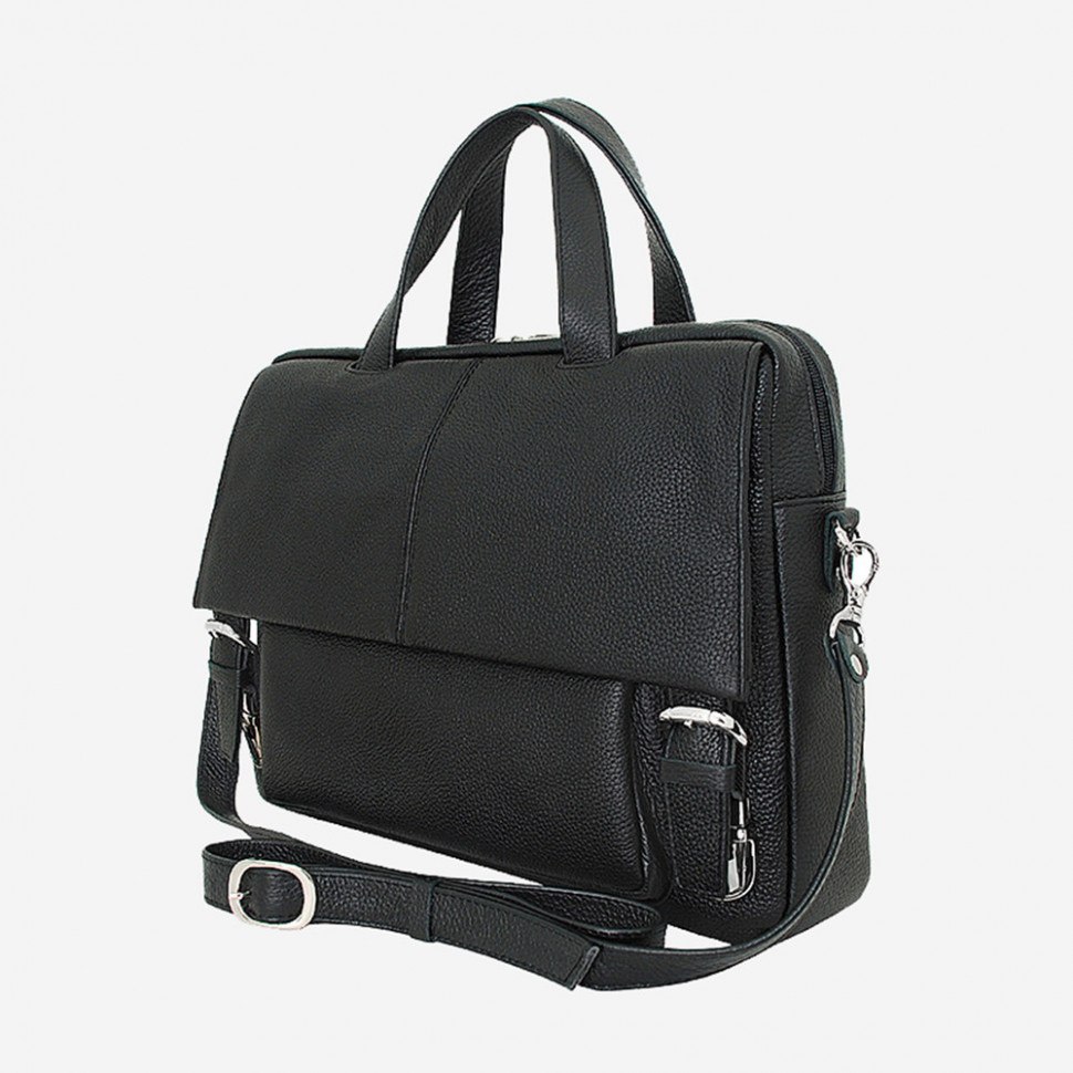 Портфель Protege, Ц-206.1 темно-коричневый/мокко/бисквит