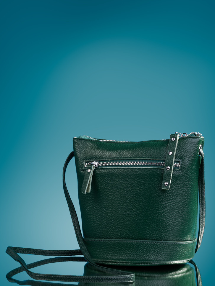 Сумка женская Baggins 5503 тёмно-зелёная