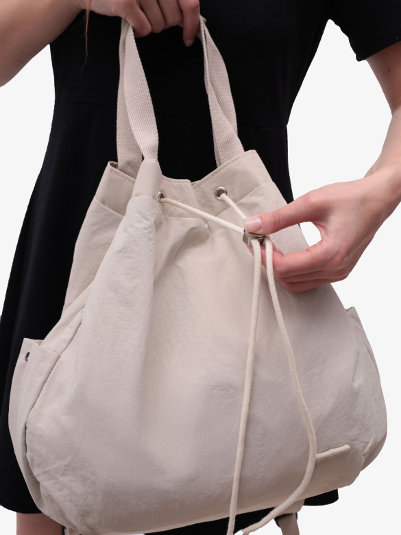 Рюкзак-мешок Colorful Fox Б 823 бежевый Рюкзак-мешок Colorful Fox Б 823 бежевый