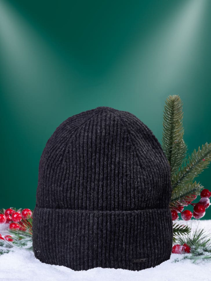 Шапка мужская 12884 MARHATTER асфальт(57-59) Шапка мужская 12884 MARHATTER асфальт(57-59)