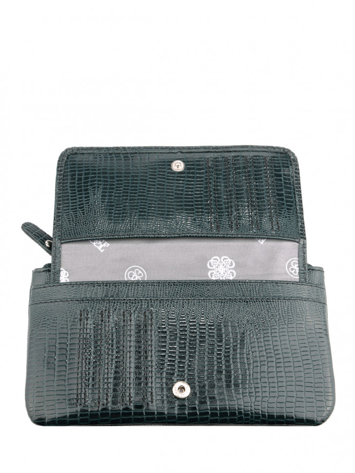 Кошелек ИНКАНТО GREEN Esse, варан зеленый, 70941